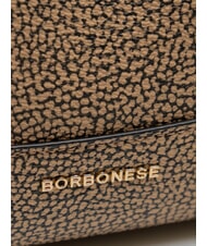 BORBONESE FRAME  Borsa a spalla op naturale/nero - Borse Donna - 3