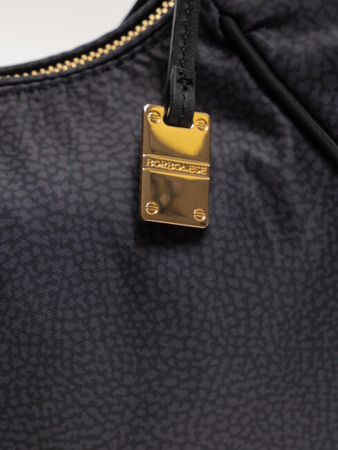 TENNIS  Borsa Hobo a spalla dark black - Borse Donna