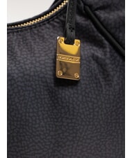 BORBONESE TENNIS  Borsa Hobo a spalla dark black - Borse Donna - 3