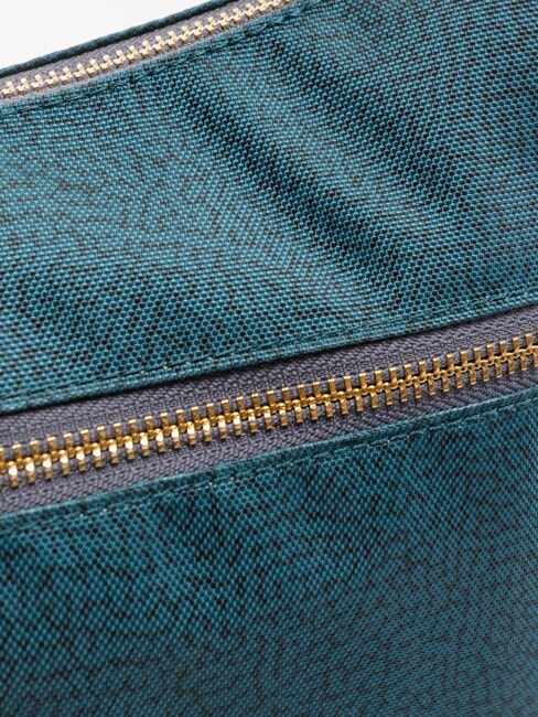 LUNA BAG Flexos Zip ottanio - Borse Donna