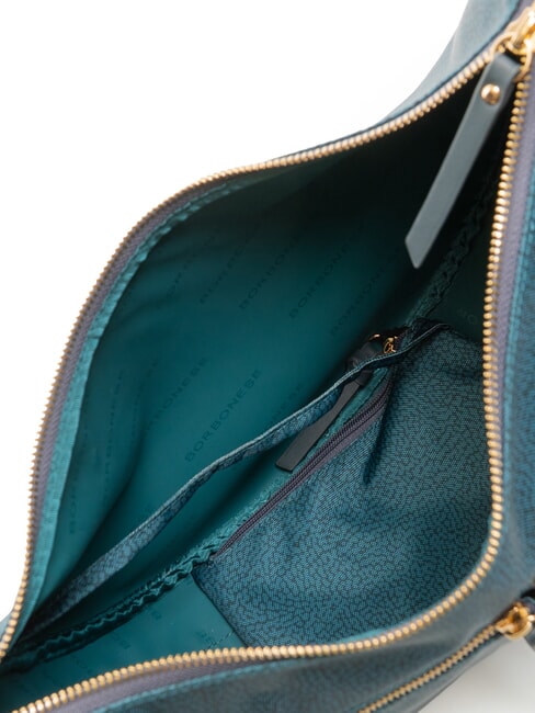 LUNA BAG Flexos Zip ottanio - Borse Donna