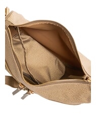 BORBONESE LUNA BAG M Flexos Zip verde olio - Borse Donna - 5