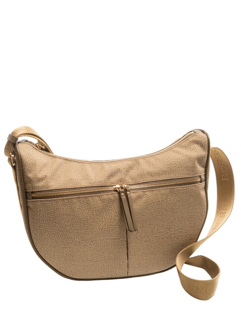 LUNA BAG Flexos Zip verde olio - Borse Donna