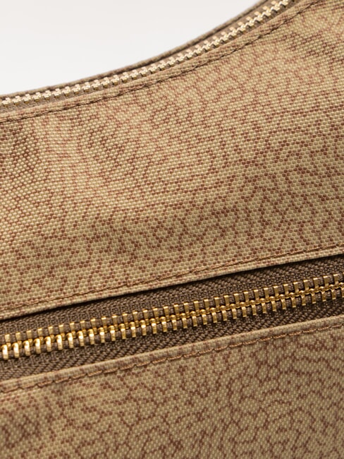 LUNA BAG Flexos Zip verde olio - Borse Donna