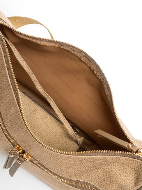 LUNA BAG Flexos Zip verde olio - Borse Donna