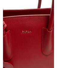 FURLA TESSA Borsa tote in pelle stampa andromeda lacca - Borse Donna - 4