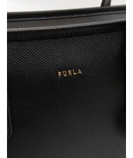 FURLA CLASSIC Shopper a mano, in pelle Nero - Borse Donna - 4
