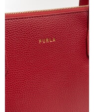 FURLA CLASSIC Shopper in pelle lacca - Borse Donna - 4
