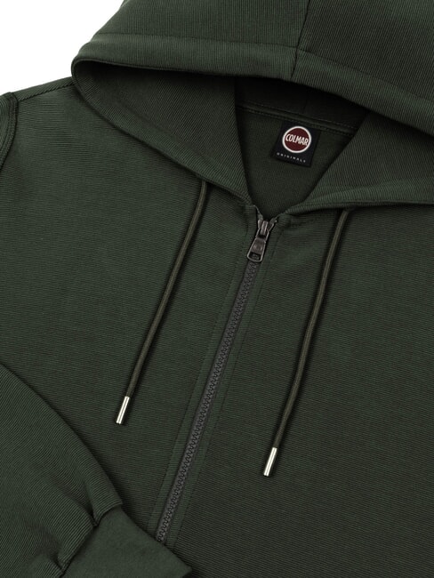 NOWER Felpa full zip con cappuccio darkbotanical - Felpe Uomo