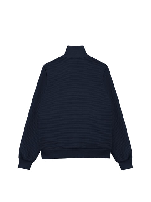 MAINSTREAM Felpa full zip navy blue - Felpe Uomo