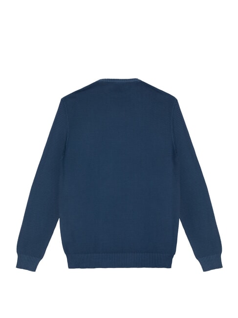 NATURAL Pullover in cotone dark blue - Maglie Uomo