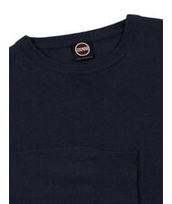 COLMAR ORIGINALS Pullover maglia rasata misto cashmere navy blue - Maglie Uomo - 3