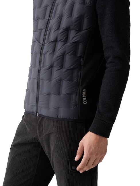 SCI ETERNITY Smanicato imbottito navy-black - Giacche smanicate Uomo