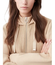 COLMAR UPPERCLASS Felpa con cappuccio in maglia a trecce - Felpe Donna