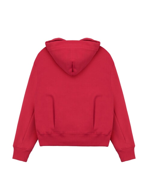 STUNNING Felpa full zip con cappuccio e pinces rebel - Felpe Donna