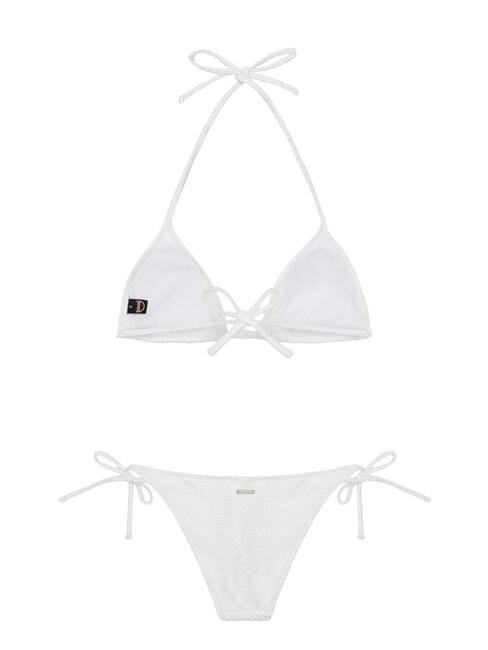 BORACAY Bikini 2 pezzi con laccetti white - Costumi da bagno Donna