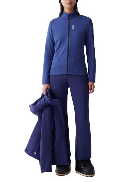 SCI FACETIME Felpa termica con mezza zip marins - Felpe Donna