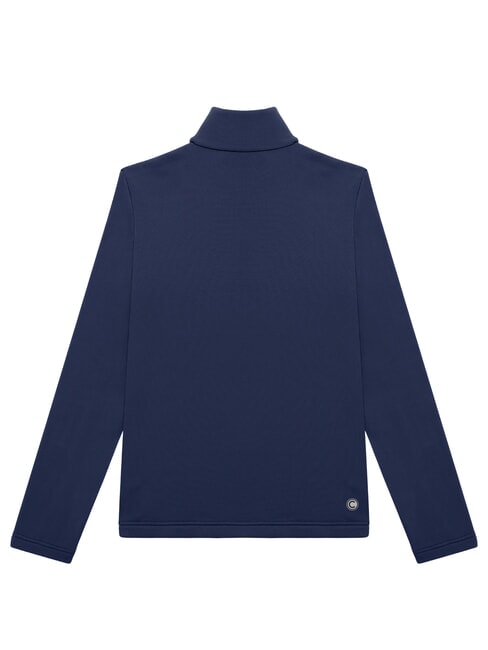 SCI FACETIME Felpa termica con mezza zip navy blue - Felpe Donna