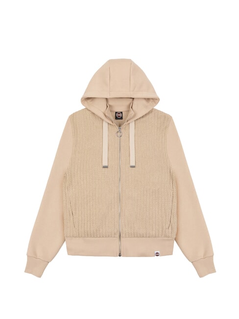 UPPERCLASS Felpa con cappuccio in maglia a trecce arizona - Felpe Donna