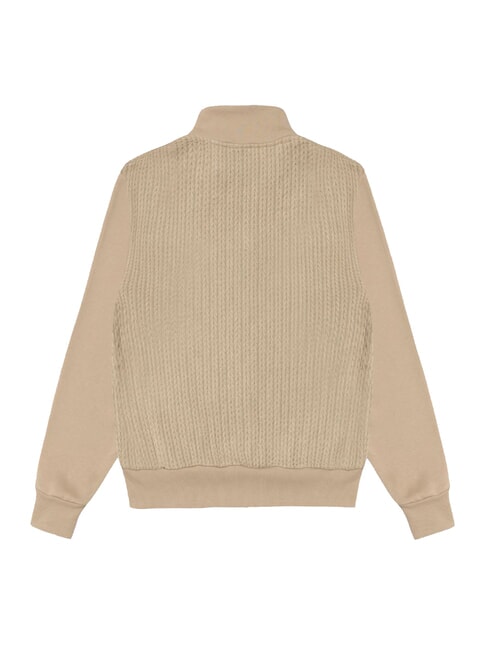 UPPERCLASS Felpa full zip in maglia a trecce arizona - Felpe Donna