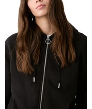 COLMAR STUNNING Felpa full zip con cappuccio e pinces - Felpe Donna