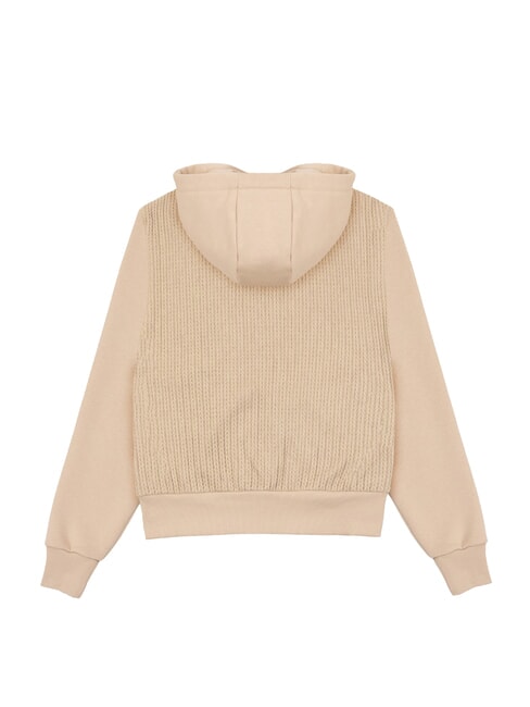 UPPERCLASS Felpa con cappuccio in maglia a trecce arizona - Felpe Donna