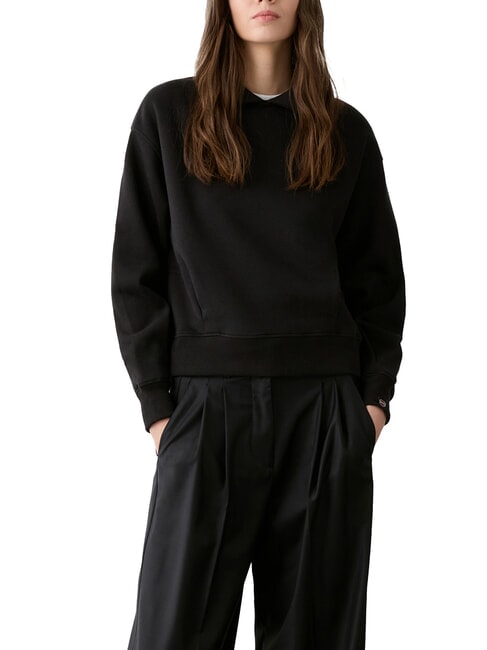 STUNNING Felpa con colletto black - Felpe Donna