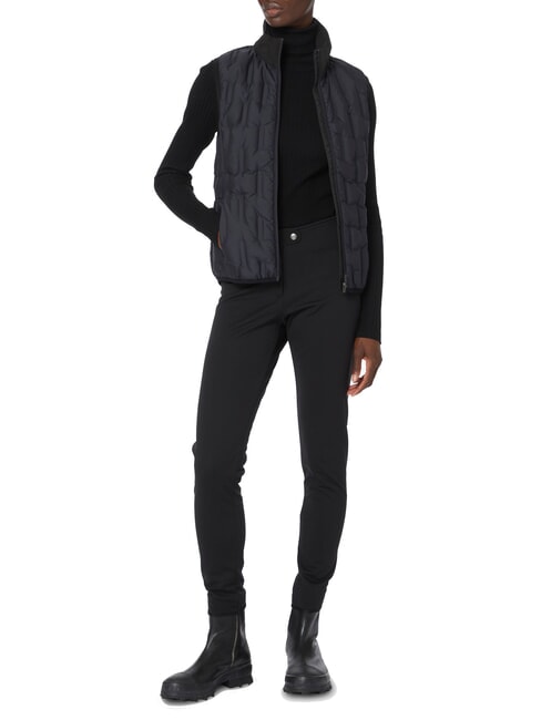 SCI ETERNITY Gilet imbottito a collo alto black - Gilet Donna