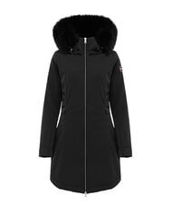COLMAR PURENESS Giacca lunga imbottita con cappuccio black - Piumini Donna - 4