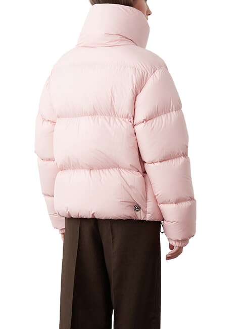 CAPTION Piumino corto con cappuccio milkshake - Piumini Donna