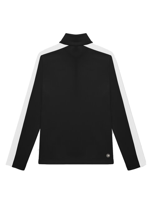 SCI FACETIME Felpa termica collo alto mezza zip black-white - Felpe Donna