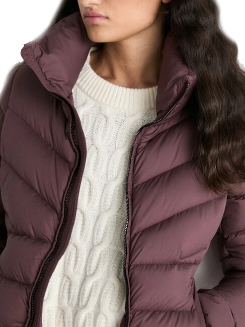 CAPTION Piumino a collo alto brunette - Piumini Donna