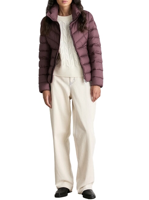 CAPTION Piumino a collo alto brunette - Piumini Donna