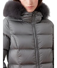 COLMAR DELUXE Piumino lungo con cappuccio dark steel-dark stee - Piumini Donna - 3