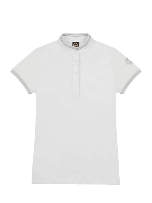 MONDAY Polo maniche corte in piquet stretch white - Polo Donna
