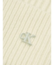 CALVIN KLEIN MONOGRAM HARDWARE  Berretto lily white - Cappelli - 3