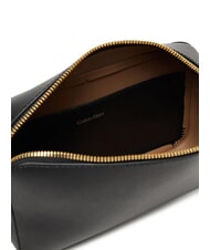 CALVIN KLEIN EMBOSSED LOGO Mini Bag a tracolla black/toasted coconut - Borse Donna - 4