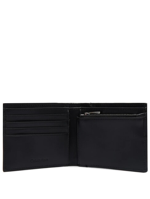 CK PLAQUE Portafoglio in pelle na black - Portafogli Uomo