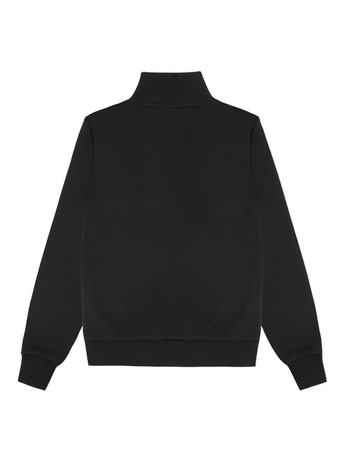 MODISH KIDS Felpa collo alto mezza zip black - Felpe Bambini