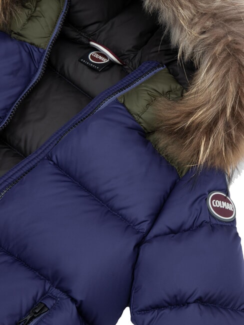 E-CONCRETE Piumino con cappuccio skipper-bush-vulcan - Giacche Bambini