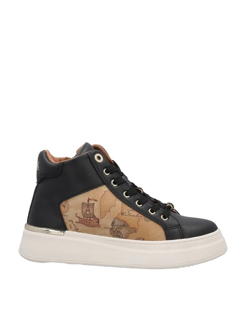 GEO Sneakers alte ner/gebei - Scarpe Donna