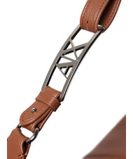 ARMANI EXCHANGE LIZ PEBBLE Borsa hobo grande a spalla coconut shell - Borse Donna - 3