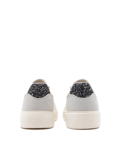 VENUS Sneakers glitterate white/black - Scarpe Donna