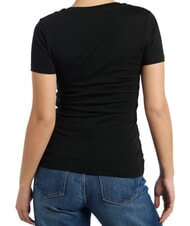 GUESS SS CN PEONY TRIANGLE T-shirt manica corta con stampa - T-shirt e Top Donna