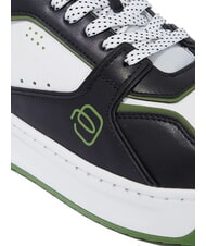 PIQUADRO URBAN  Sneakers nero/bianco/verde - Scarpe Uomo - 3