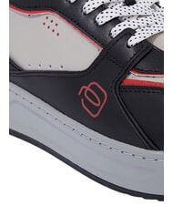 PIQUADRO URBAN  Sneakers nero/grigio/rosso - Scarpe Uomo - 3