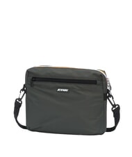 KWAY MOIRE Borsa impermeabile a tracolla green blackish - Borse Donna - 2
