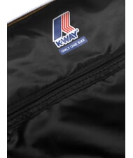 KWAY MOIRE Borsa impermeabile a tracolla black pure - Borse Donna - 3
