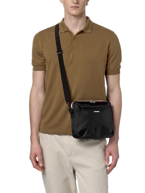 MOIRE Borsa impermeabile a tracolla black pure - Borse Donna