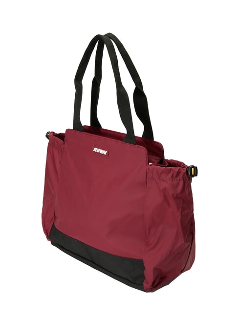 AISY Borsa tote in nylon red syrah - Borse Donna